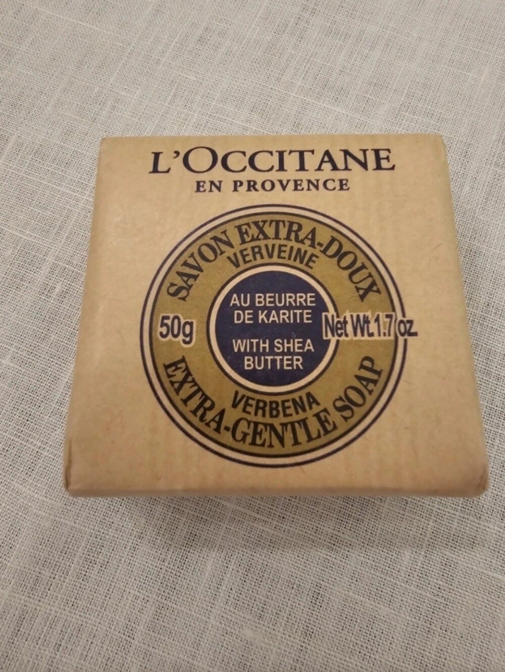 L'Occitane Shea Butter Extra Gentle Verbena Soap 3.5oz